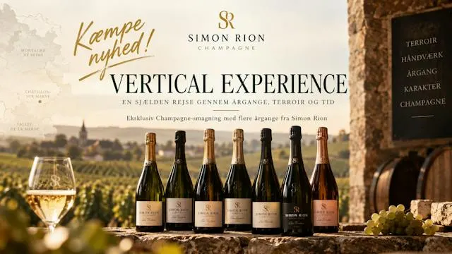 ✨SIMON RION VERTICAL CHAMPAGNE EXPERIENCE✨