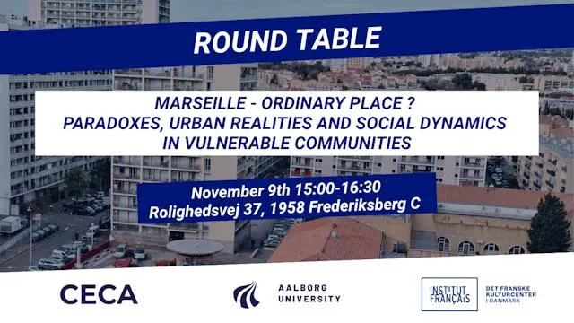 Marseille - Ordinary Place ? Paradoxes, urban realities and social dynamics in vulnerable communities