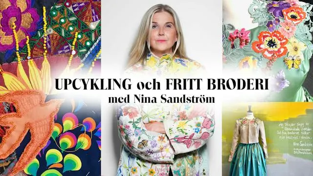 KURS: Upcycling och fritt broderi