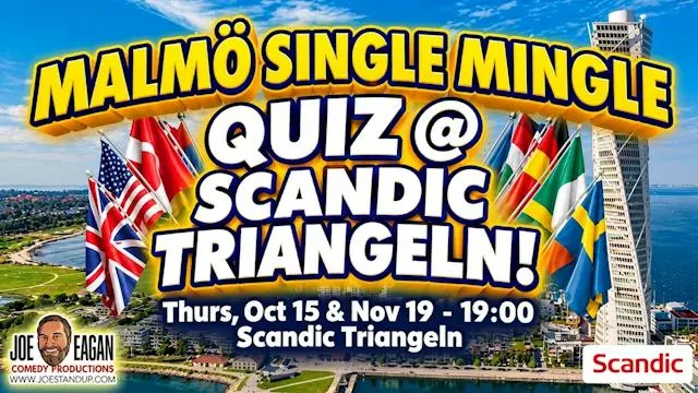 Malmö Single Mingle Quiz @ Scandic Triangeln!