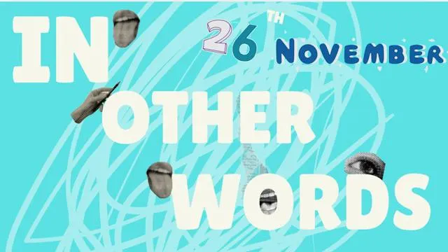 In Other Words Poetry Night Brighton November