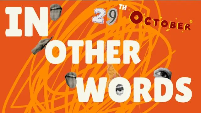 In Other Words Poetry Night Brighton October