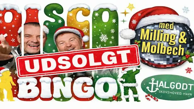 DiscoBingo Julefrokost 2026 (All inclusive)
