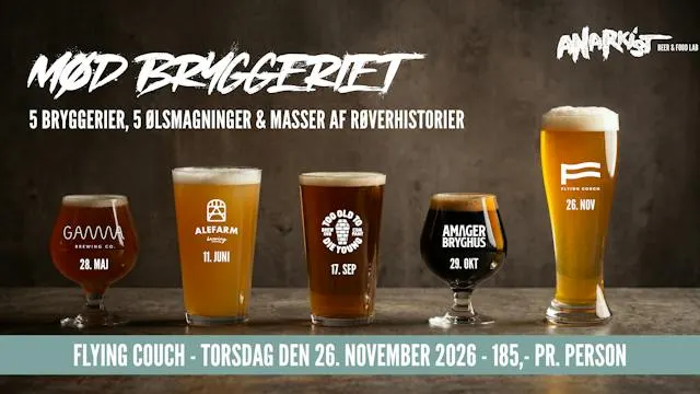 Mød Bryggeriet: Flying Couch Brewing