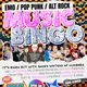 Pop Punk & Emo Music Bingo