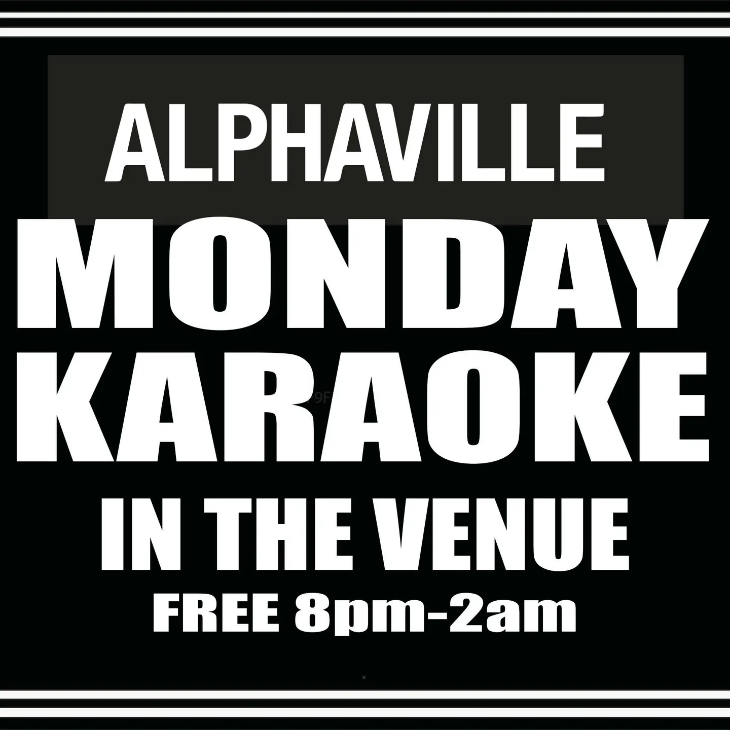 Karaoke Mondays