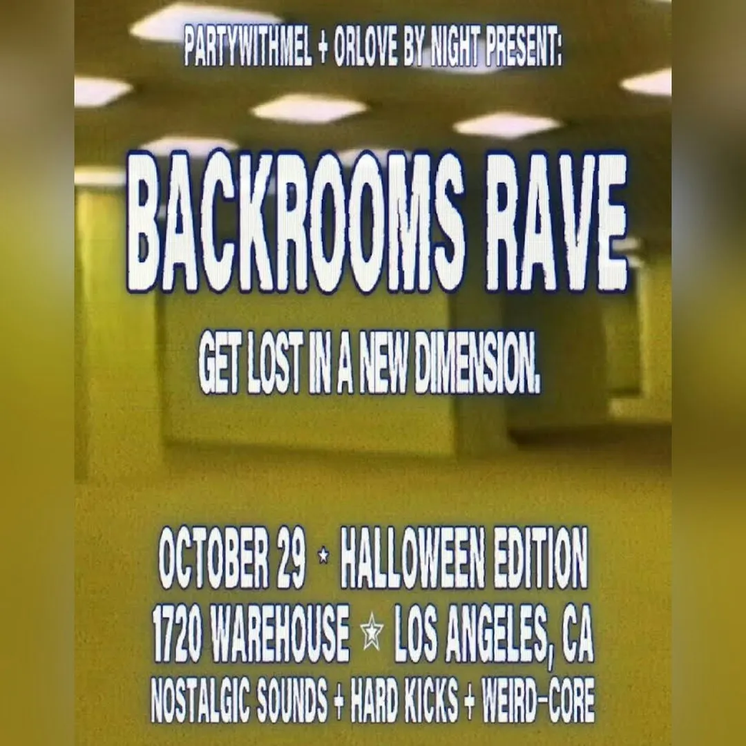 BACKROOMS RAVE: LEVEL 002 HALLOWEEN EDITION