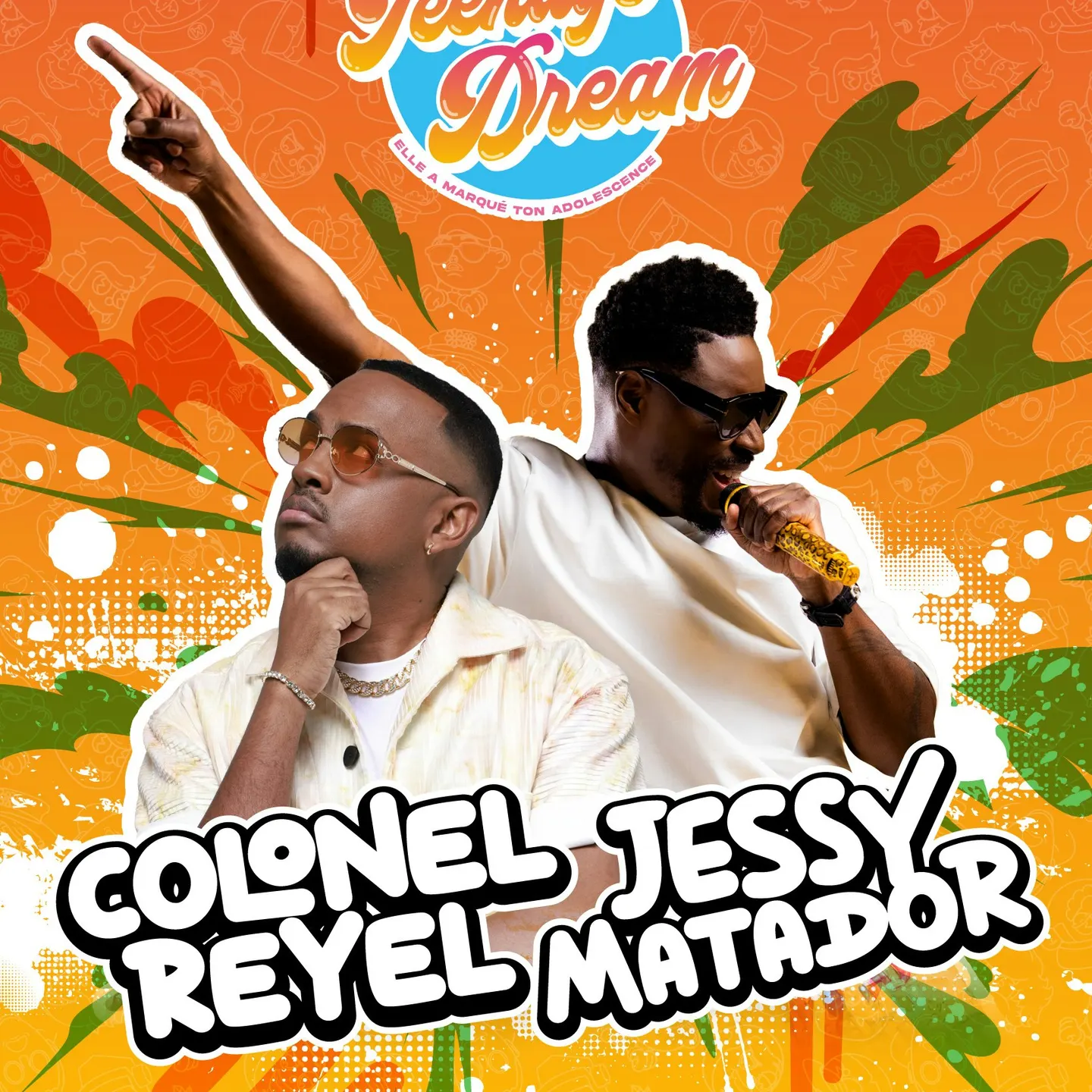 Colonel Reyel & Jessy Matador en showcase