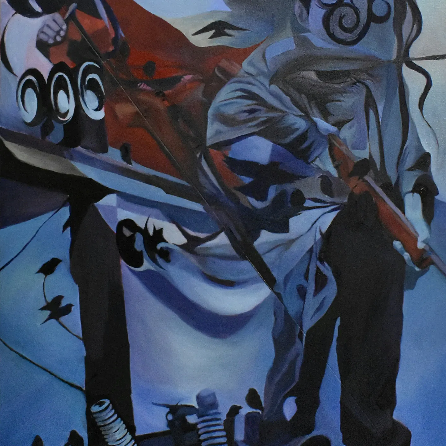 The Opening Reception of Egg Tooth by Araceli Zuniga
