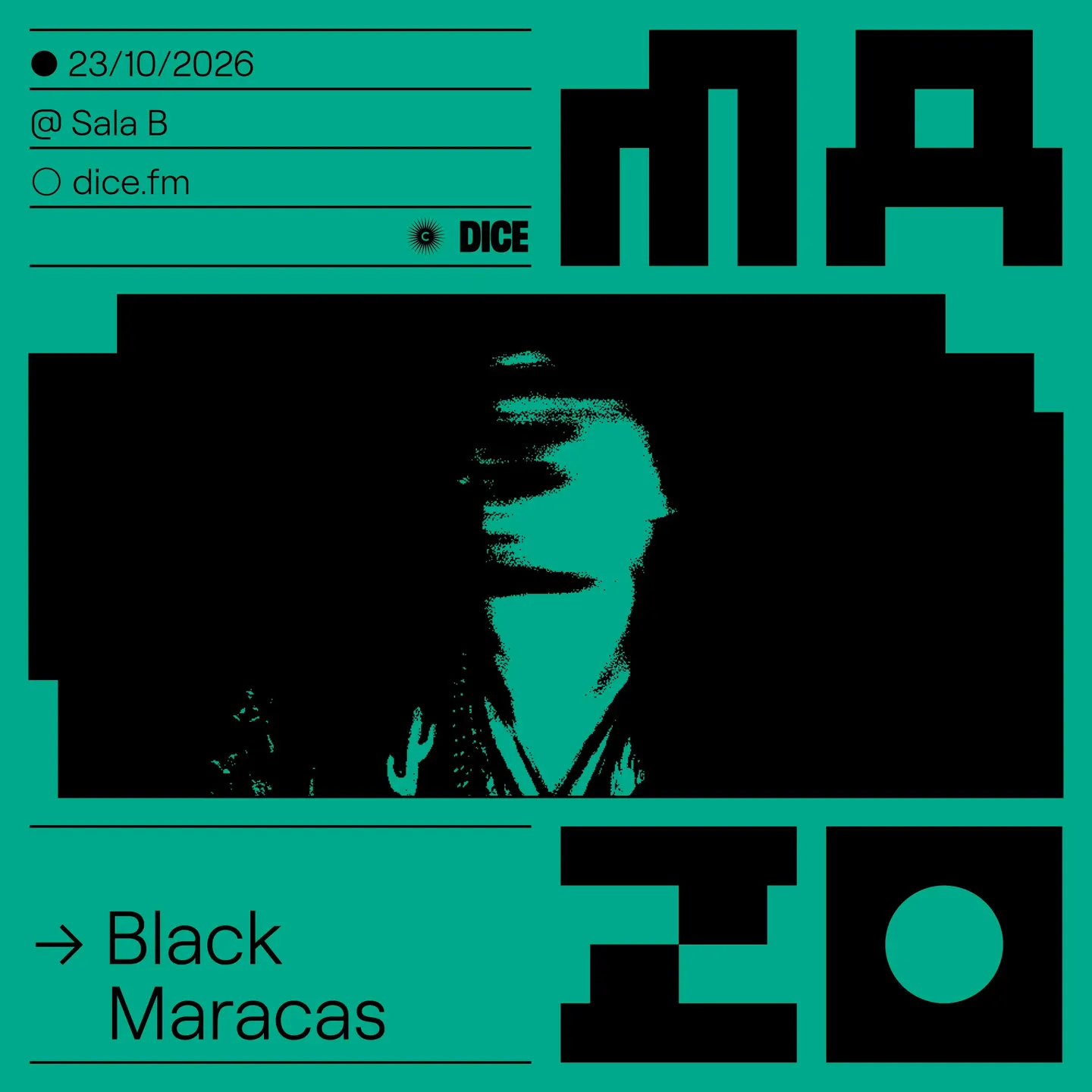 Black Maracas en MAZO
