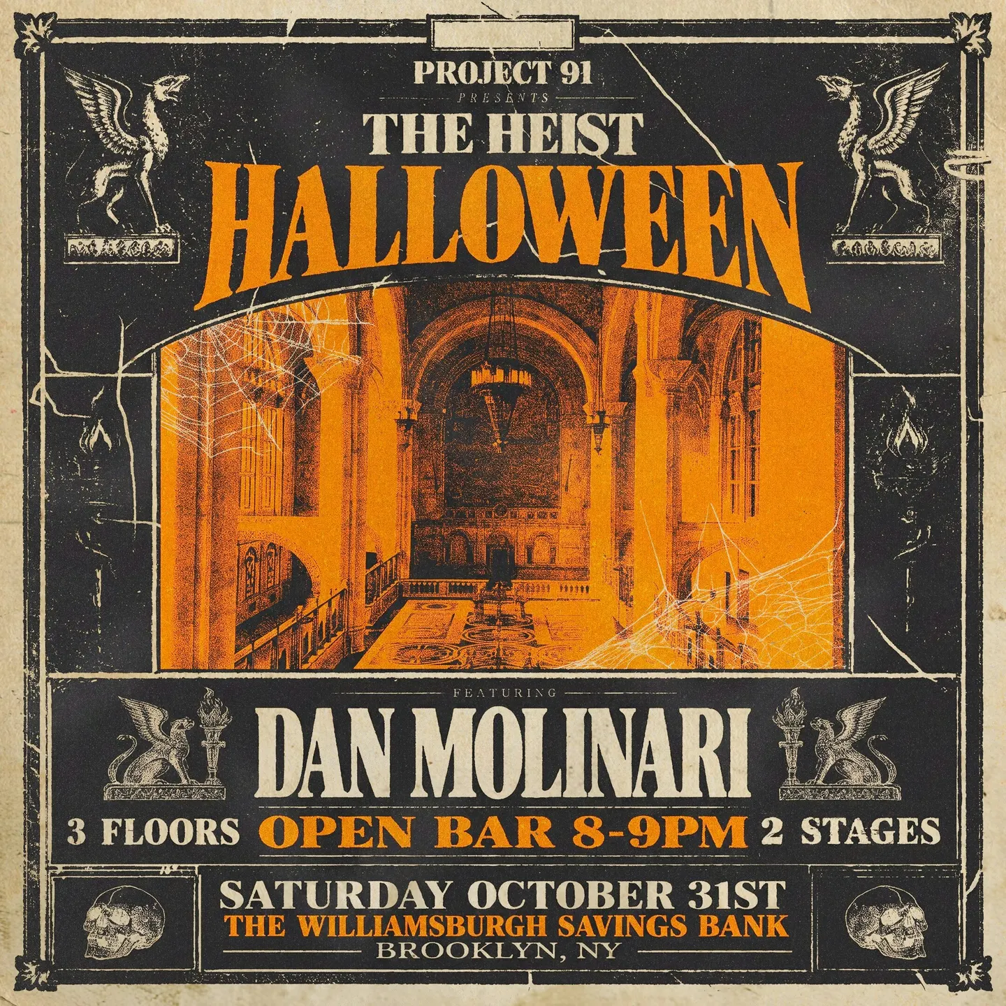 The Heist - Old Savings Bank Halloween ft. Dan Molinari