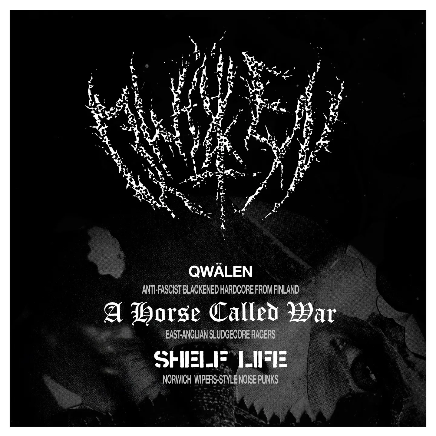 Qwälen + A Horse Called War + Shelf Life