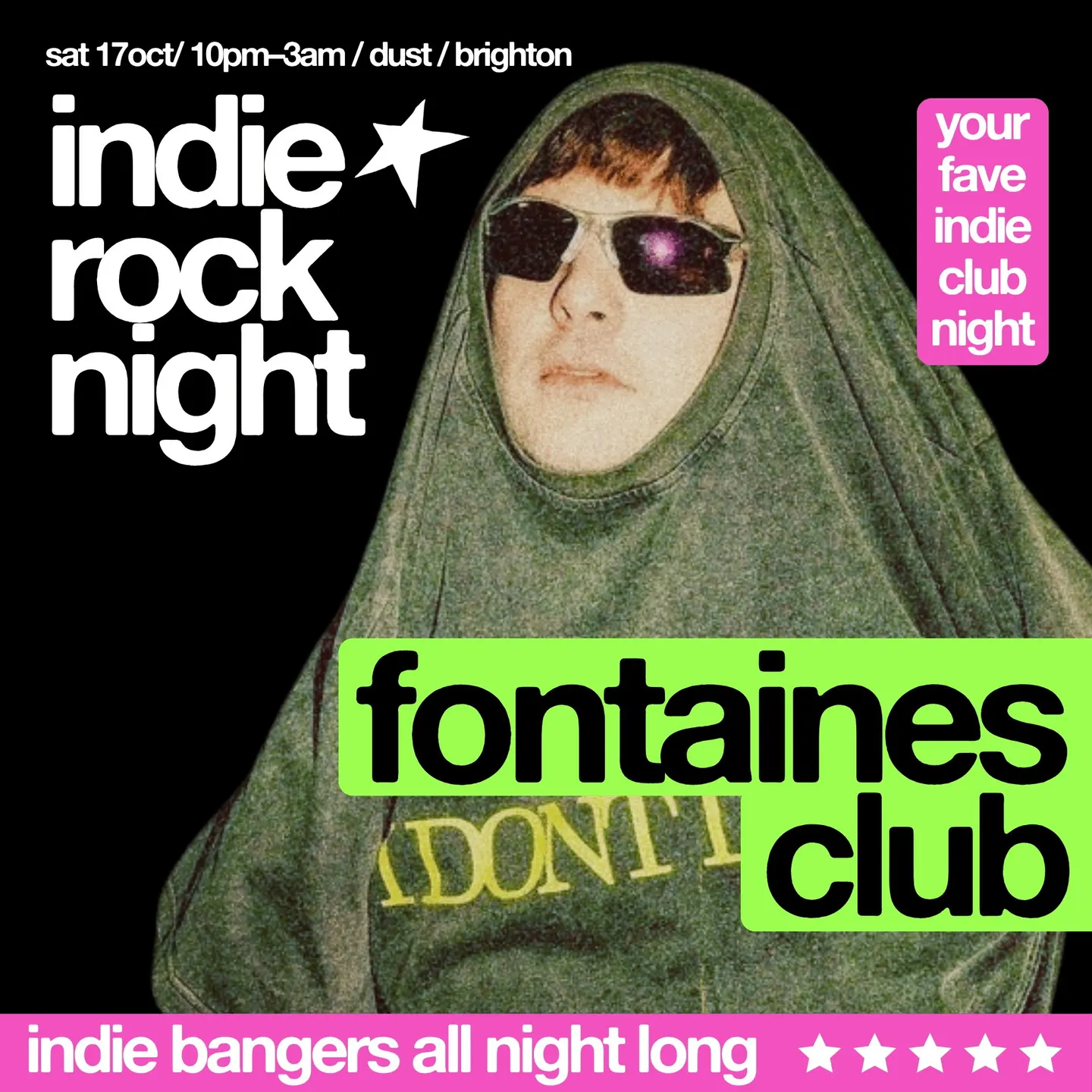 Indie Rock Night ∙ FONTAINES CLUB