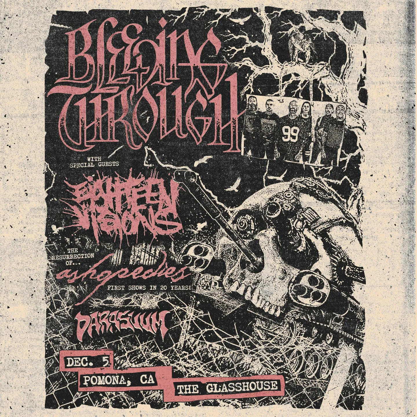 BLEEDING THROUGH