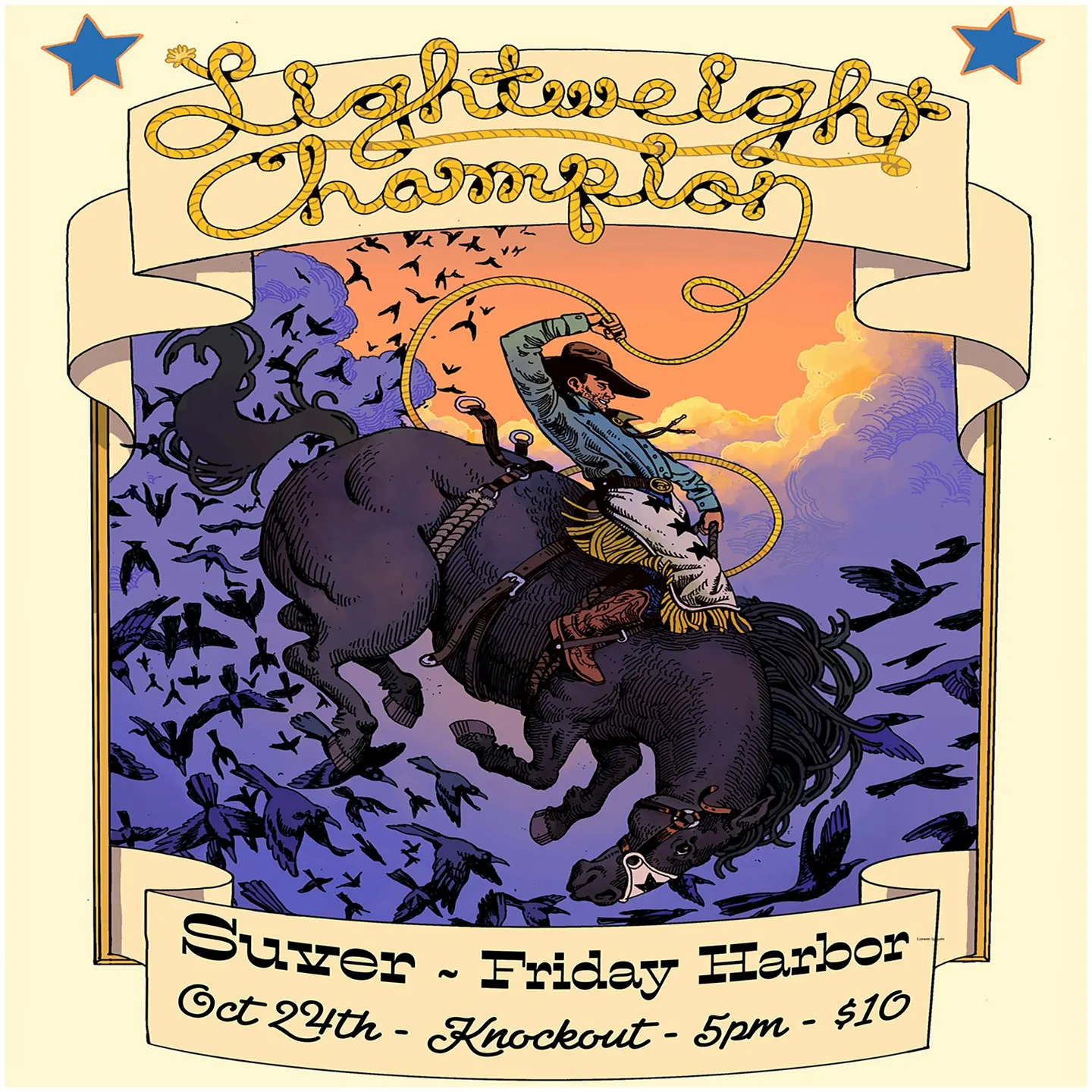 MATINEE SHOW : LIGHTWEIGHT CHAMPION (SEATTLE) + SUVER + FRIDAY HARBOR