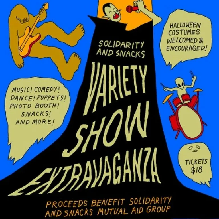 Solidarity and Snacks Variety Show Extravaganza