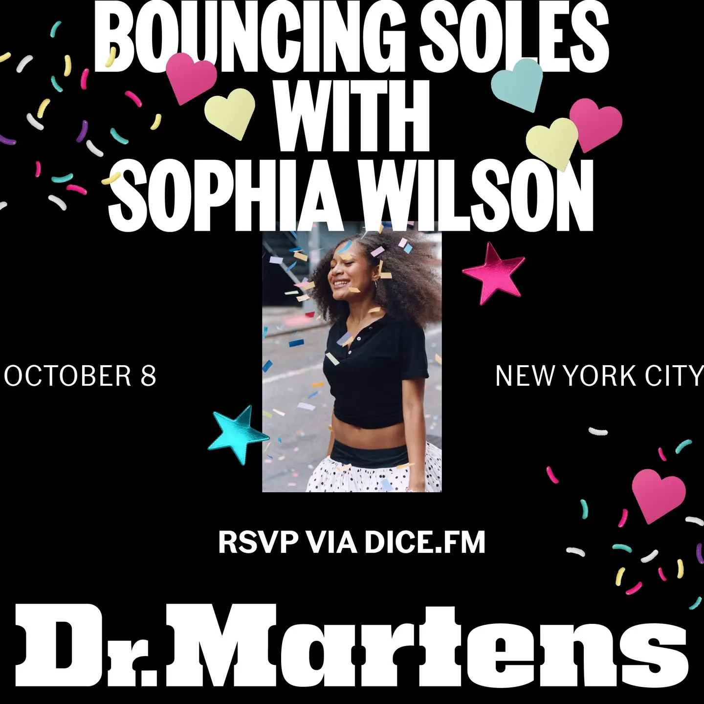 Dr. Martens Bouncing Soles With Sophia Wilson