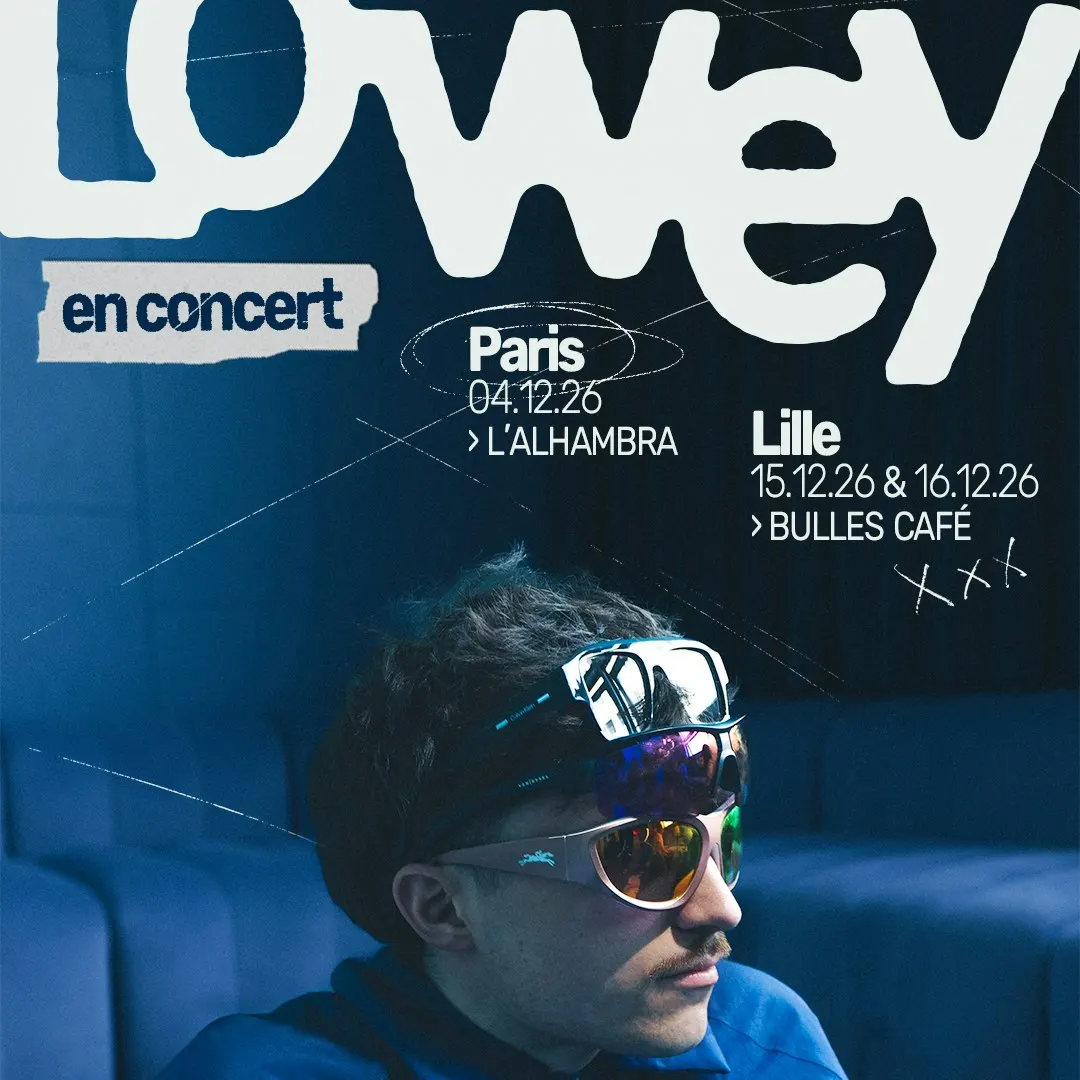 LOWEY à la Bulle Café
