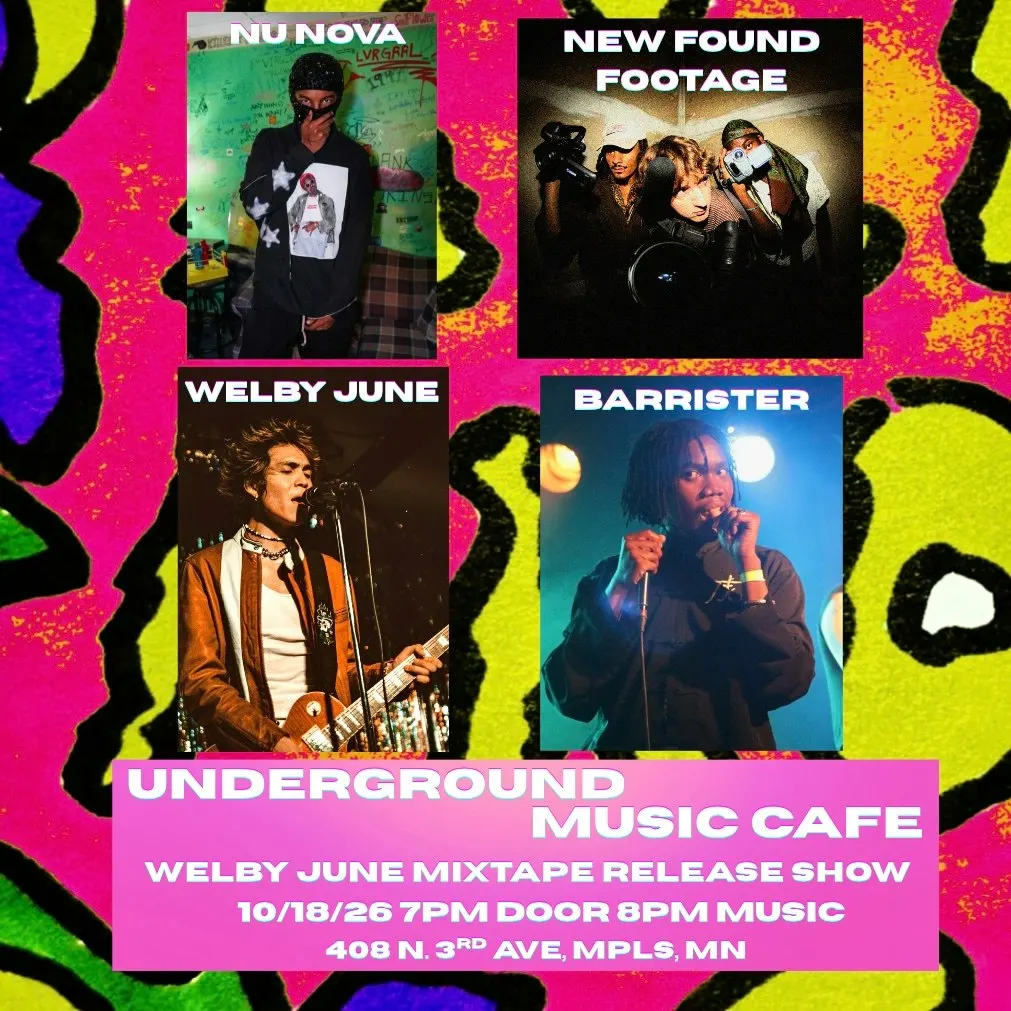 Welby June (SD), New Found Footage, Nu Nova, & Barrister