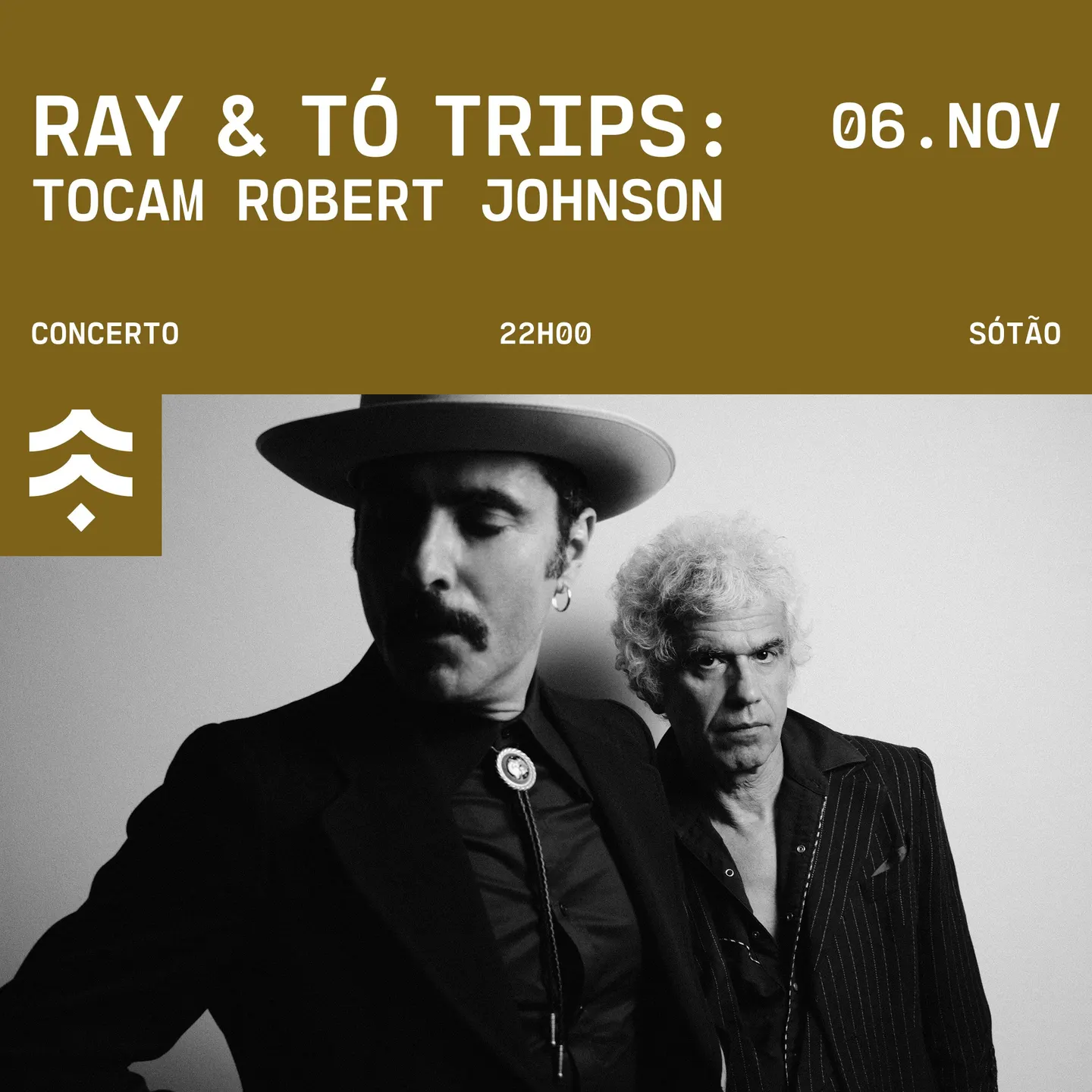 Ray e Tó Trips tocam Robert Johnson