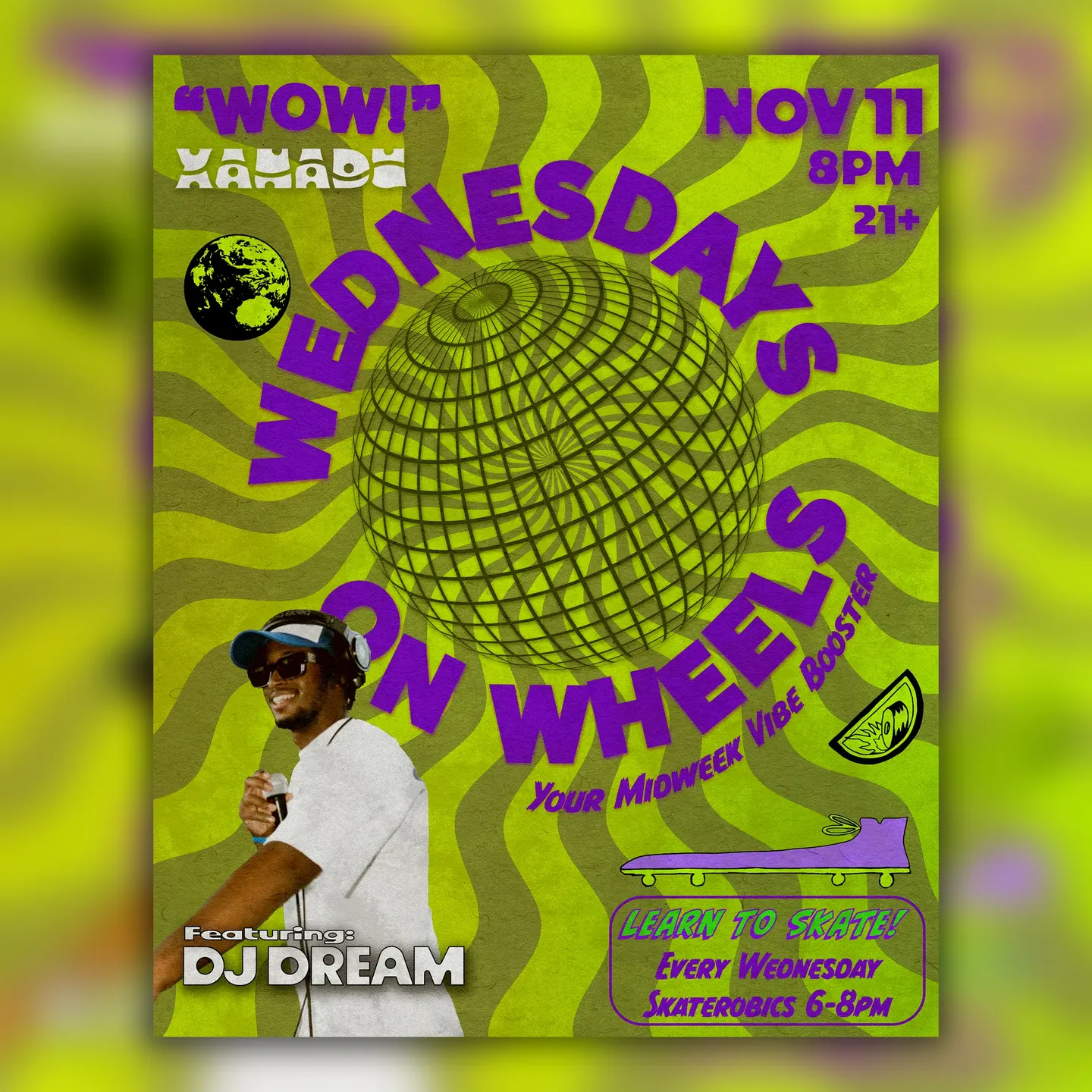 Wednesday on Wheels ft. DJ Dream (skate)