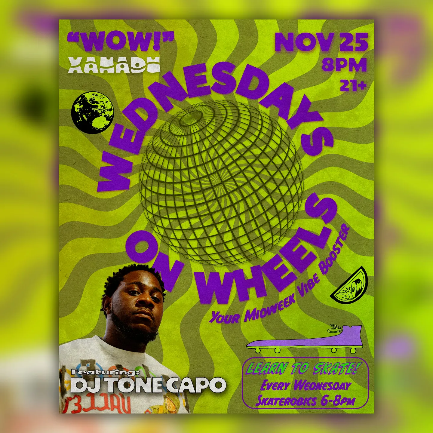 Wednesday on Wheels ft. Tone Capo (skate)