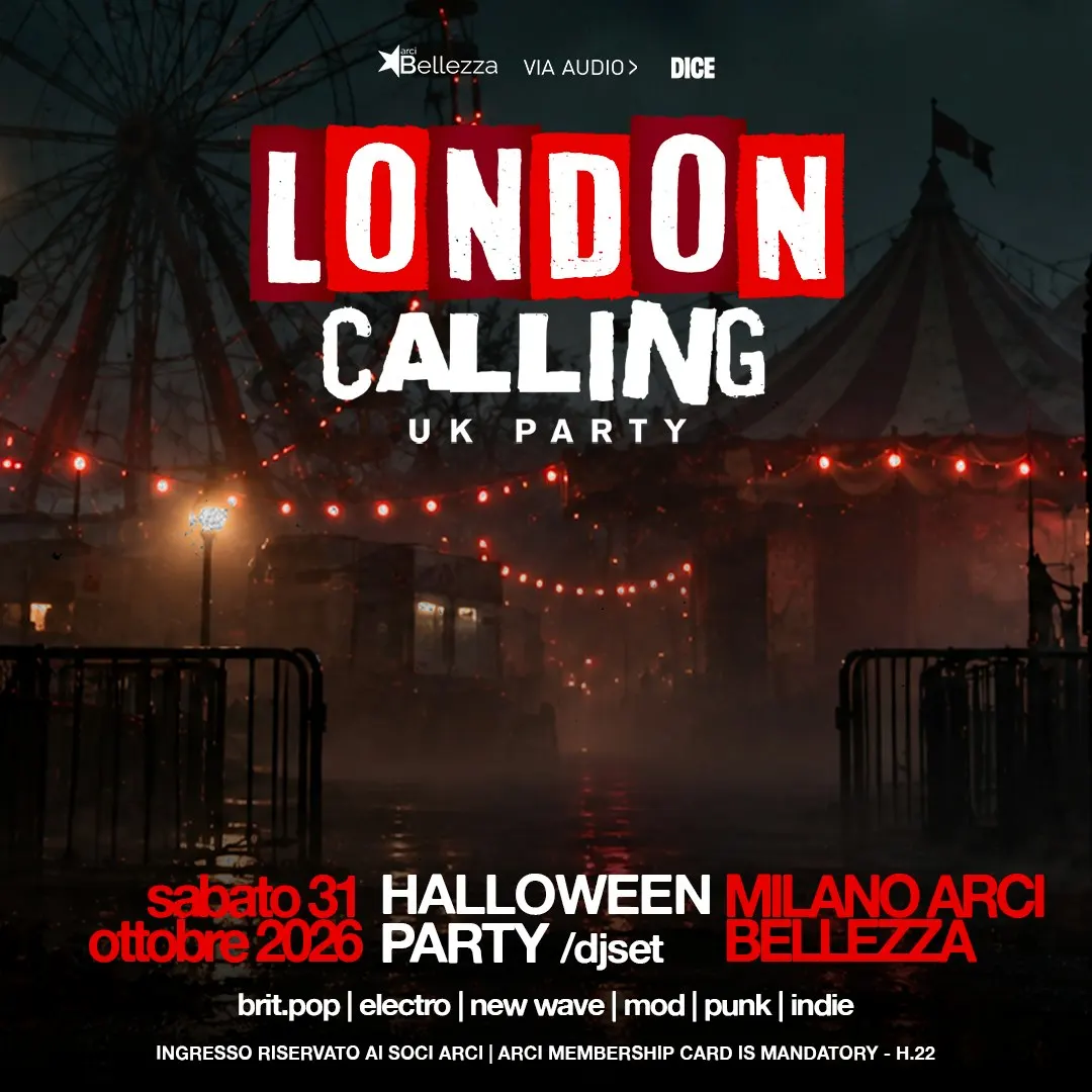 London Calling - UK Party: Halloween Night