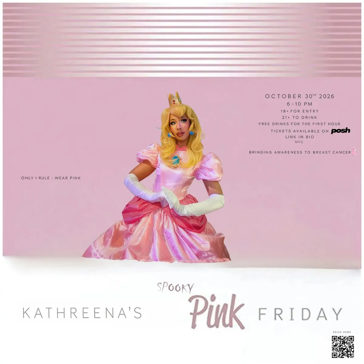 Kathreena's Spooky Pink Friday Halloween Party