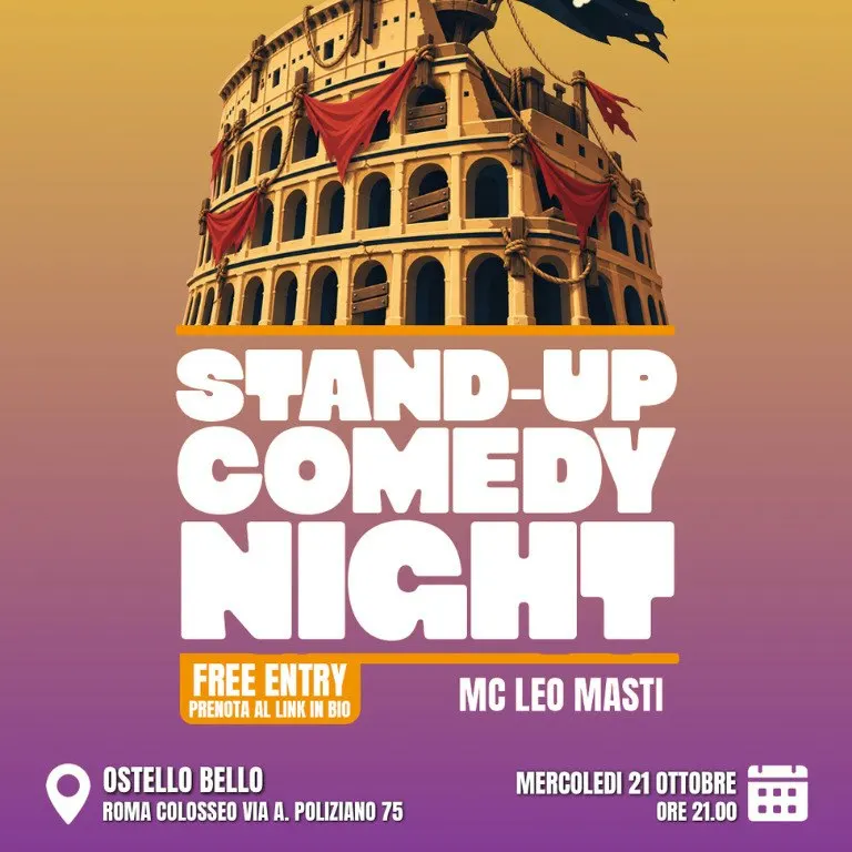 STAND UP COMEDY FREE - OSTELLO BELLO