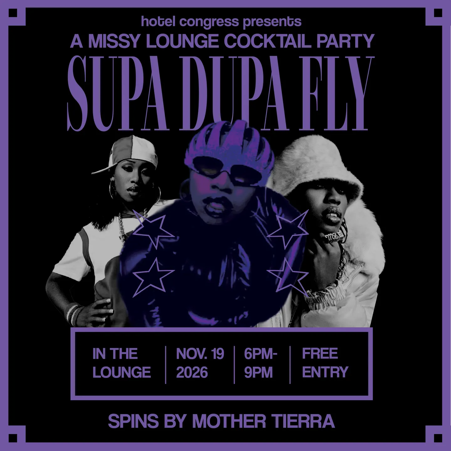 Supa Dupa Fly: A Missy Lounge Cocktail Party