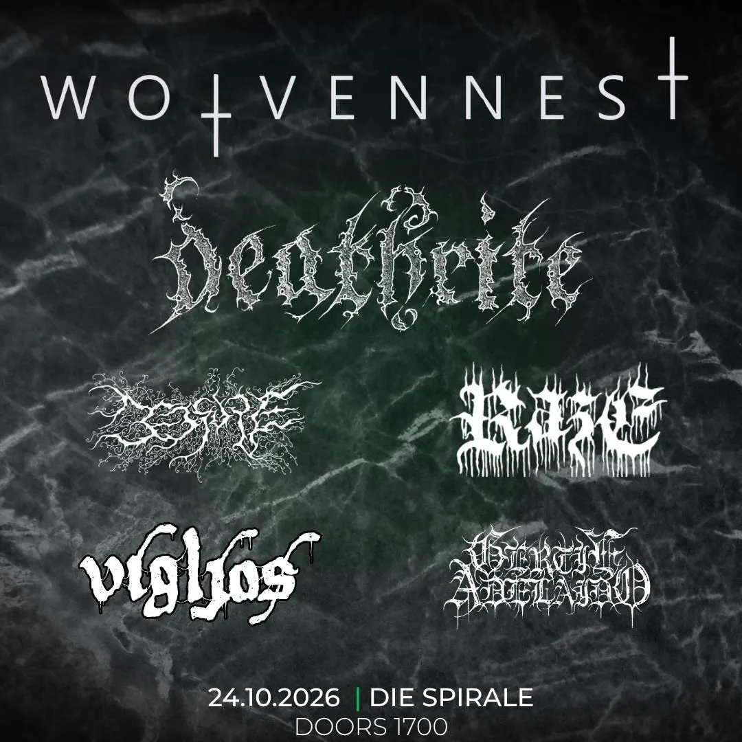 Wolvennest + Deathrite + Bedsore + Raze + Vigljos + Gertie Adelaido - Berlin
