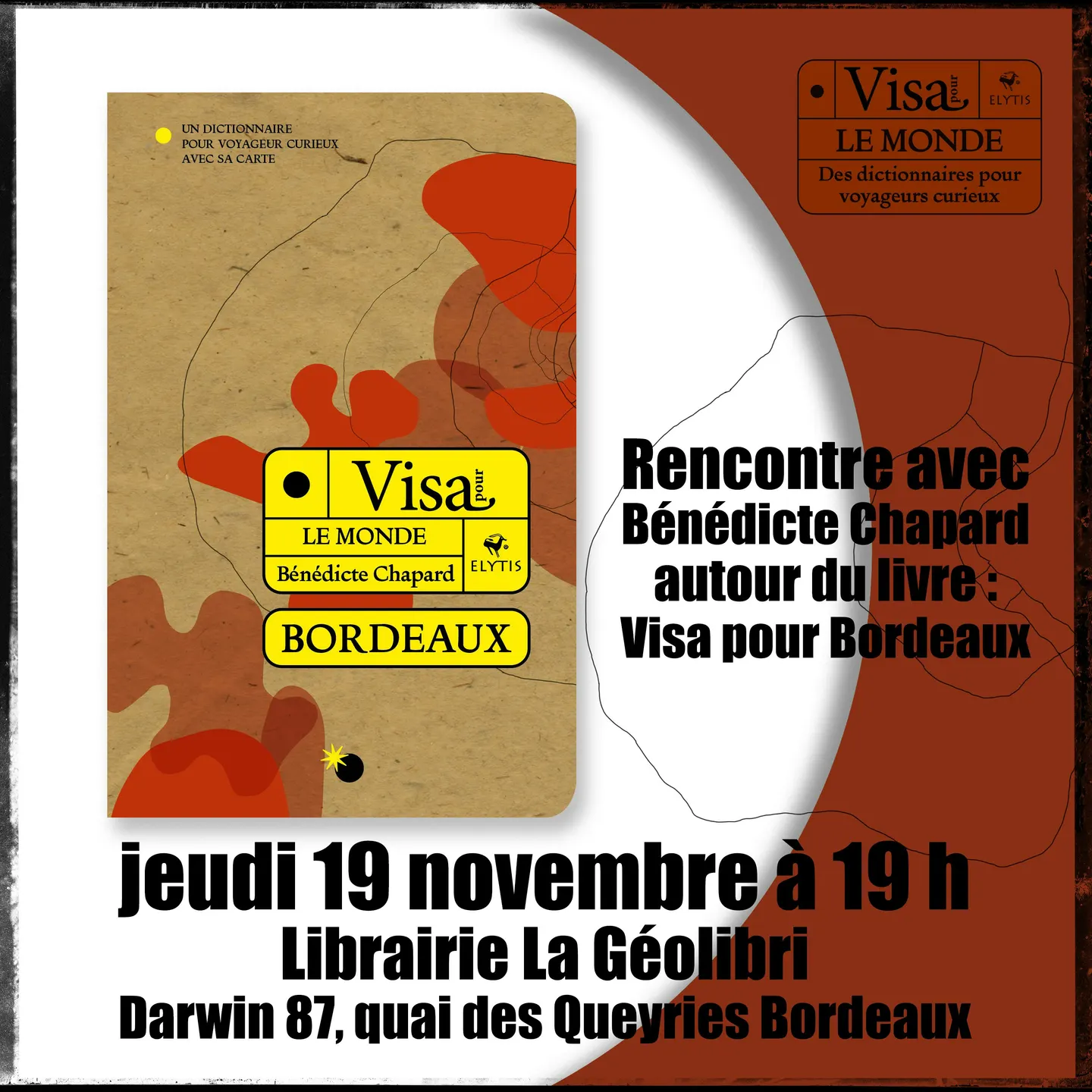 Rencontre : Bénédicte Chapard "Visa pour Bordeaux"