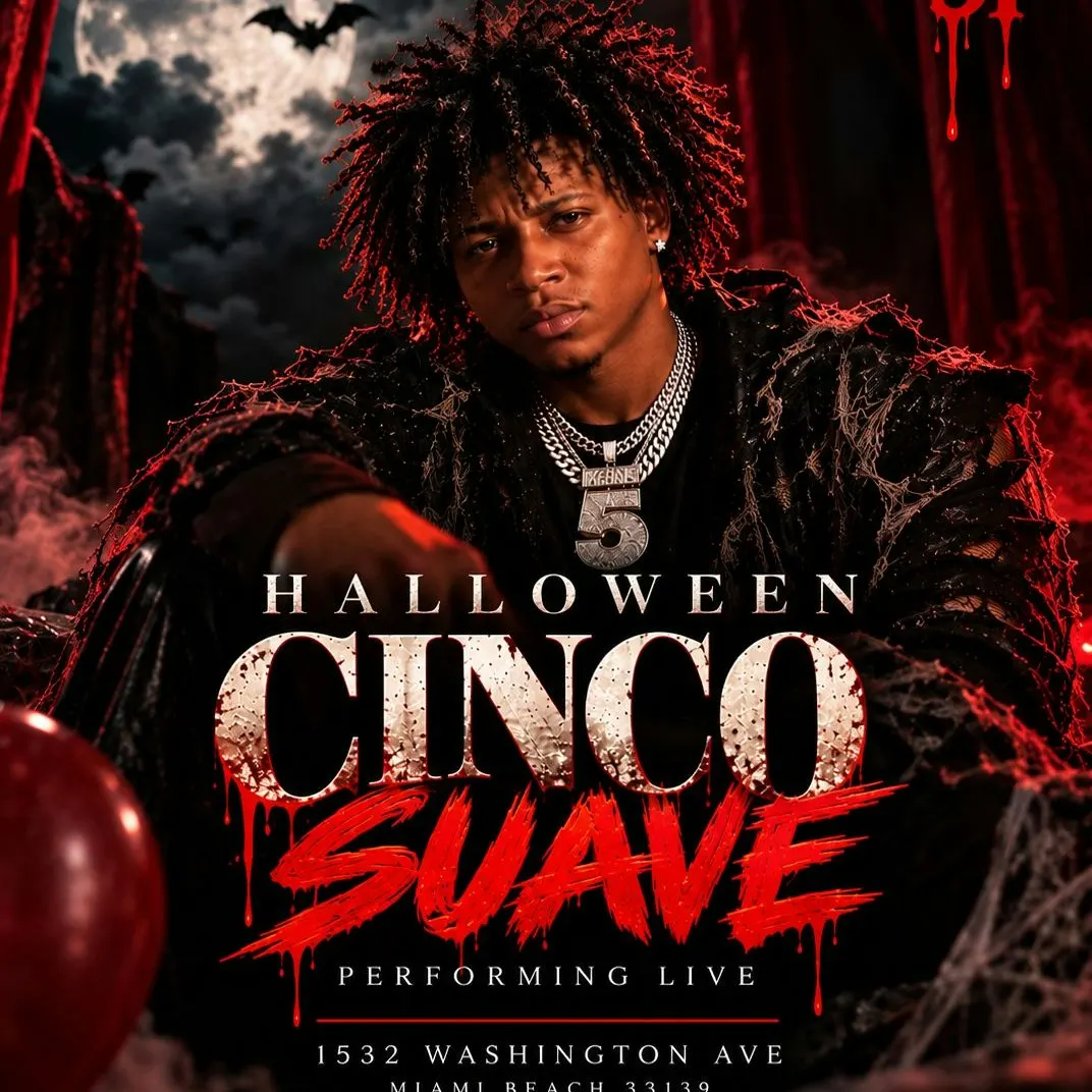 HALLOWEEN AT REVENGE: CINCO SUAVE LIVE