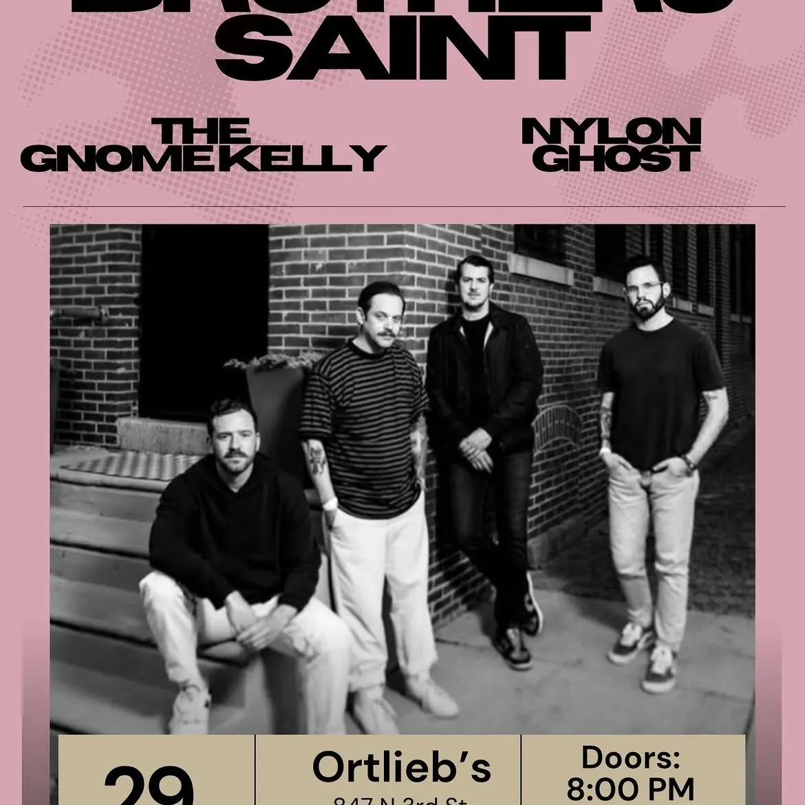 Brothers Saint with The Gnome Kelly & Nylon Ghost