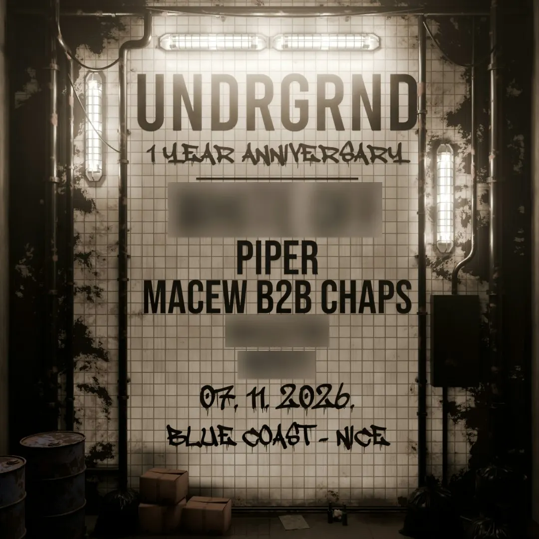 UNDRGRND 1 YEAR ANNIVERSARY