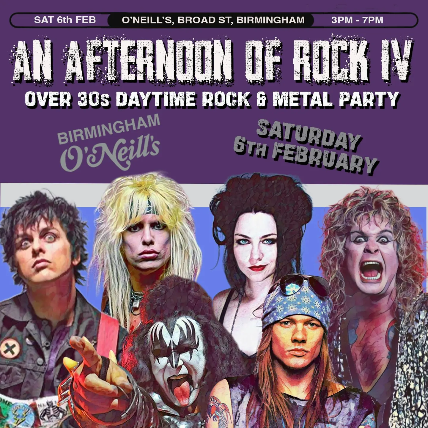 Afternoon of Rock IV: BIRMINGHAM (Over 30s Only)