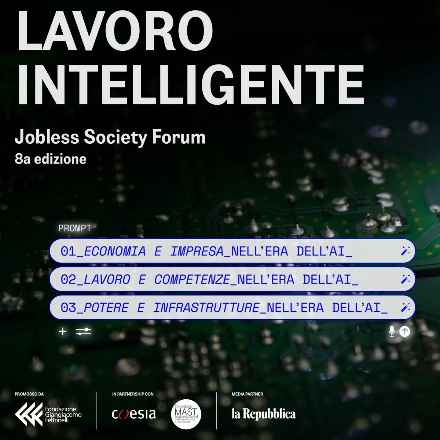 Jobless Society Forum - Frontiere e impatti dell’AI