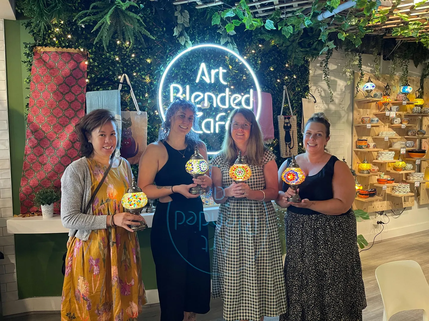 Mosaic Art Classes Ballarat: Turkish Lamp Workshop