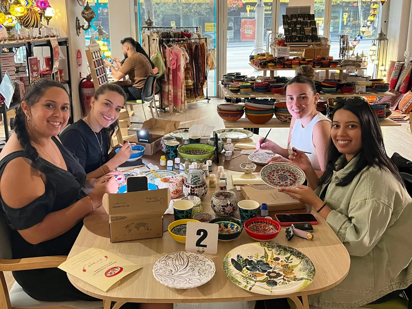 Ceramic Painting Class in Ballarat