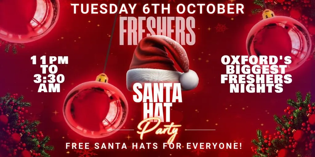 ULTIMATE FRESHERS 26 - THE SANTA HAT PARTY
