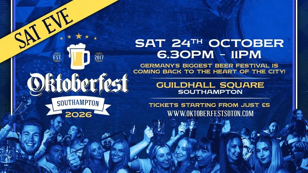 Oktoberfest Southampton • Saturday (EVENING!) 24th October // 6:30pm - 11pm