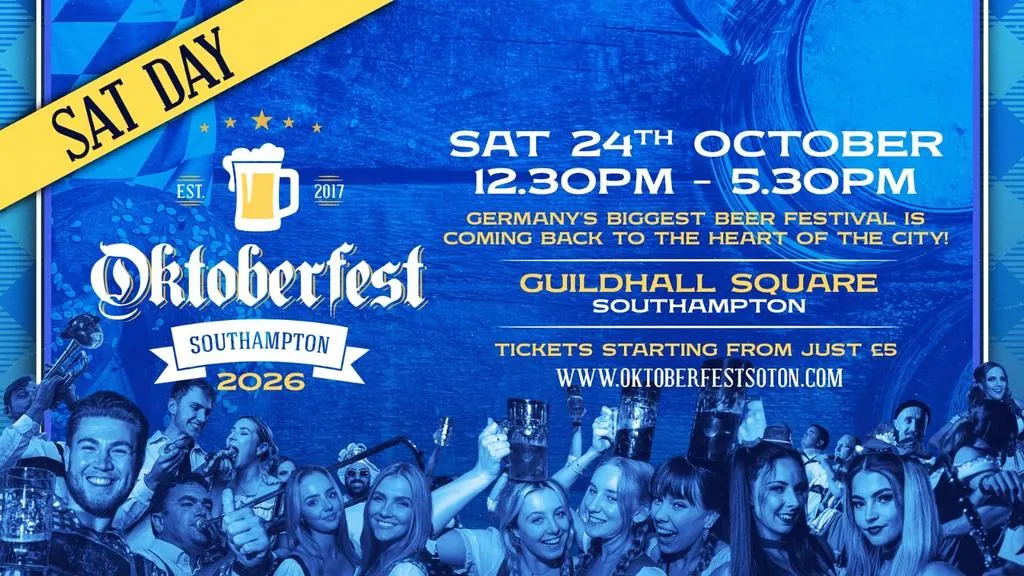 Oktoberfest Southampton • Saturday (DAY!) 24th October // 12:30pm - 5:30pm