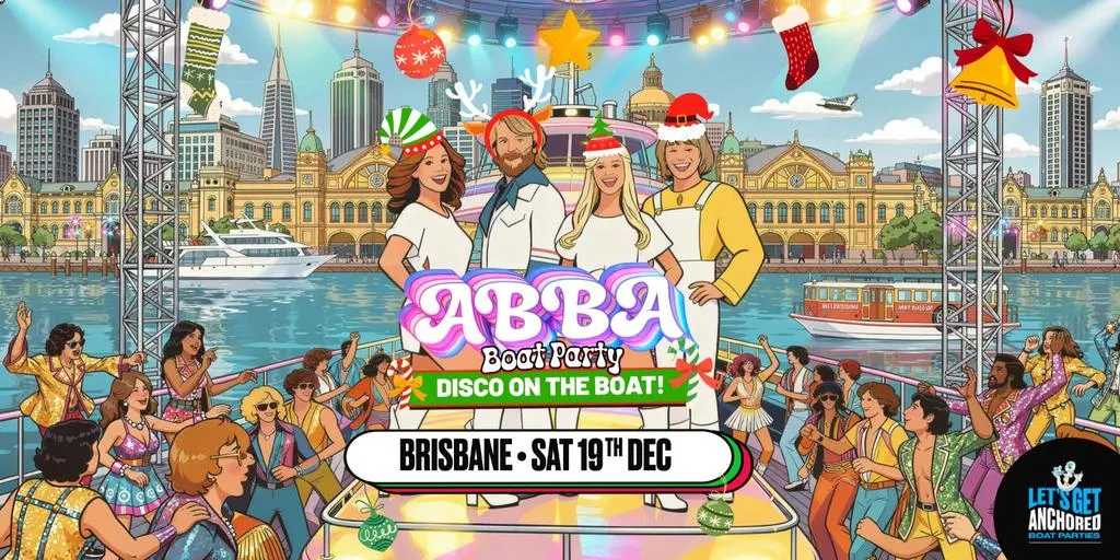 GIMME! GIMME! GIMME! ABBA Xmas Boat Party - Brisbane