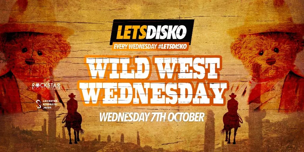 LetsDisko Wild West Wednesday!