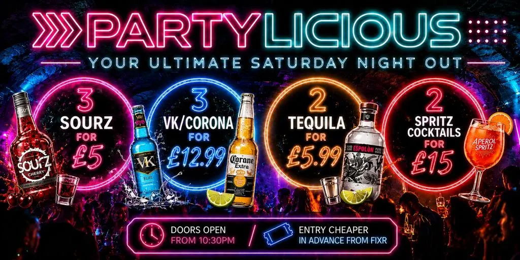 PARTYLICIOUS - Your Ultimate Saturday Night Out