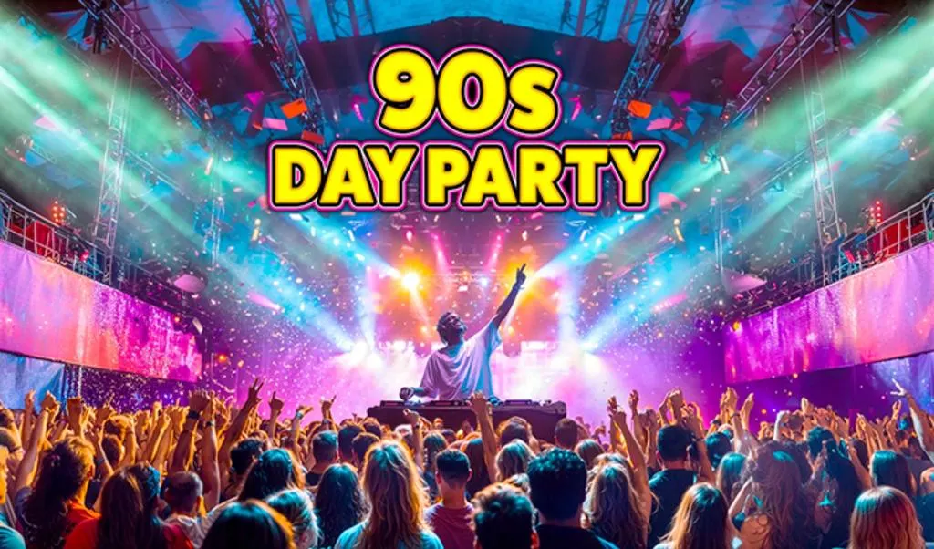 90's Day Party (ticket link in description)