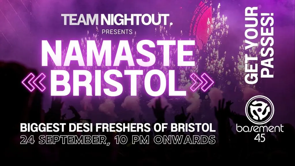 Bollywood FRESHER'S Night 2026 | Namaste Bristol