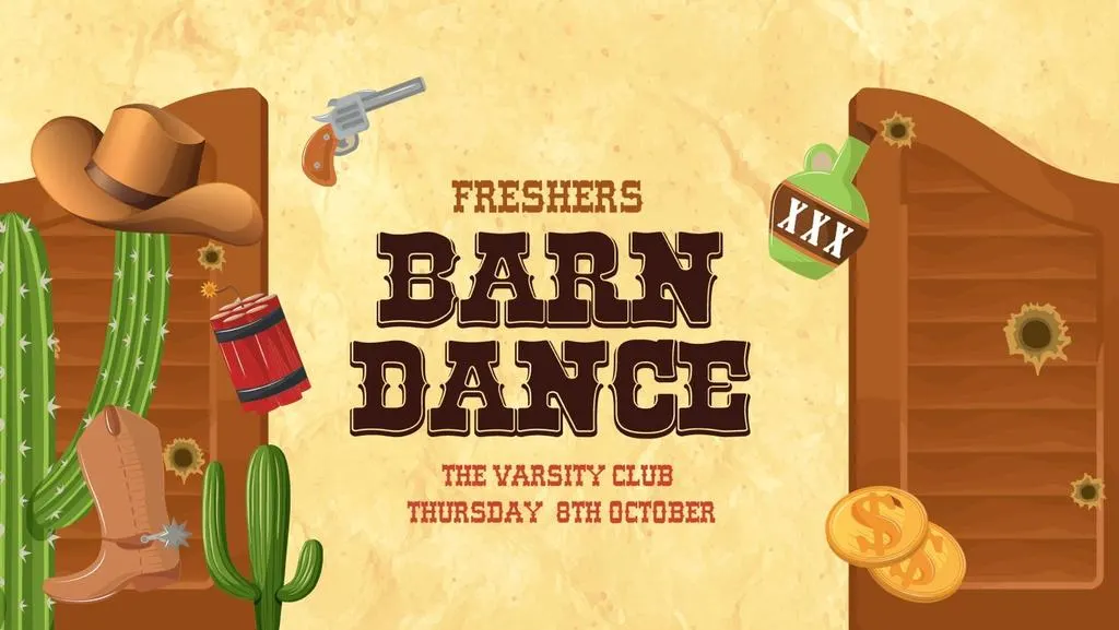 Thursday Freshers Barn Dance