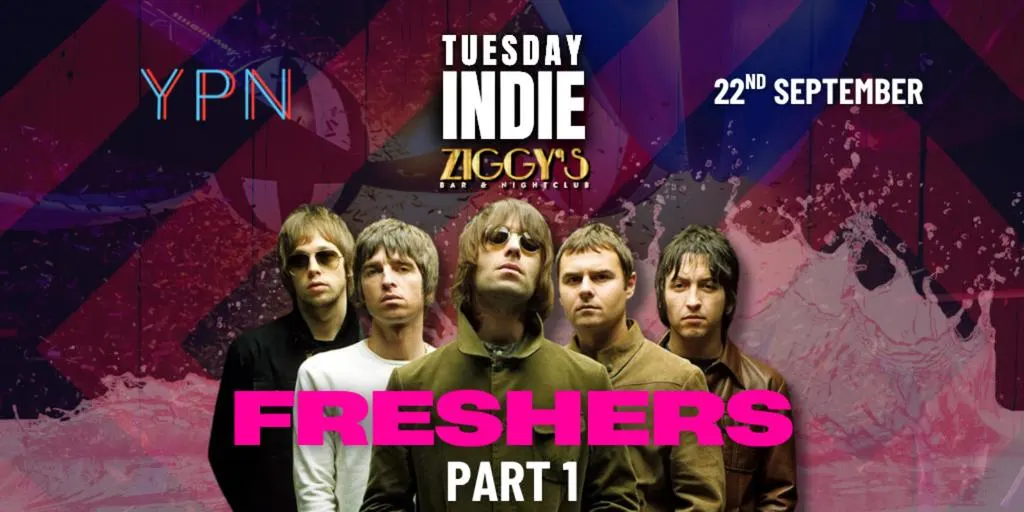 Tuesday Indie at Ziggys FRESHERS PART 1