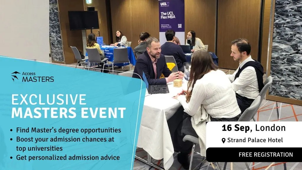 The best Business Masters at the Access event London